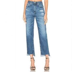🔴 3/$30 AG 24×27 The Phoebe Vintage High-Waisted Tapered Jean — 15Y Anchorage